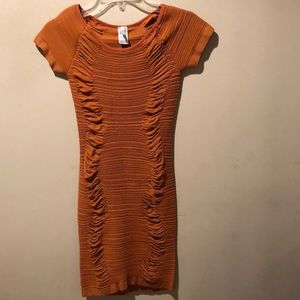 Sexy tight clementine dress